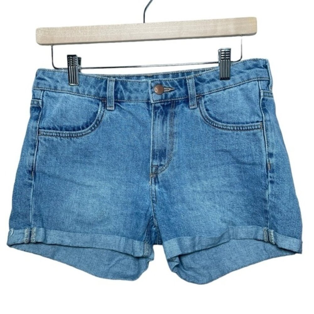 H&M Denim Shorts 6 Medium Summer Jean Short Mom Jeans Pant Bottom Beach Vacation